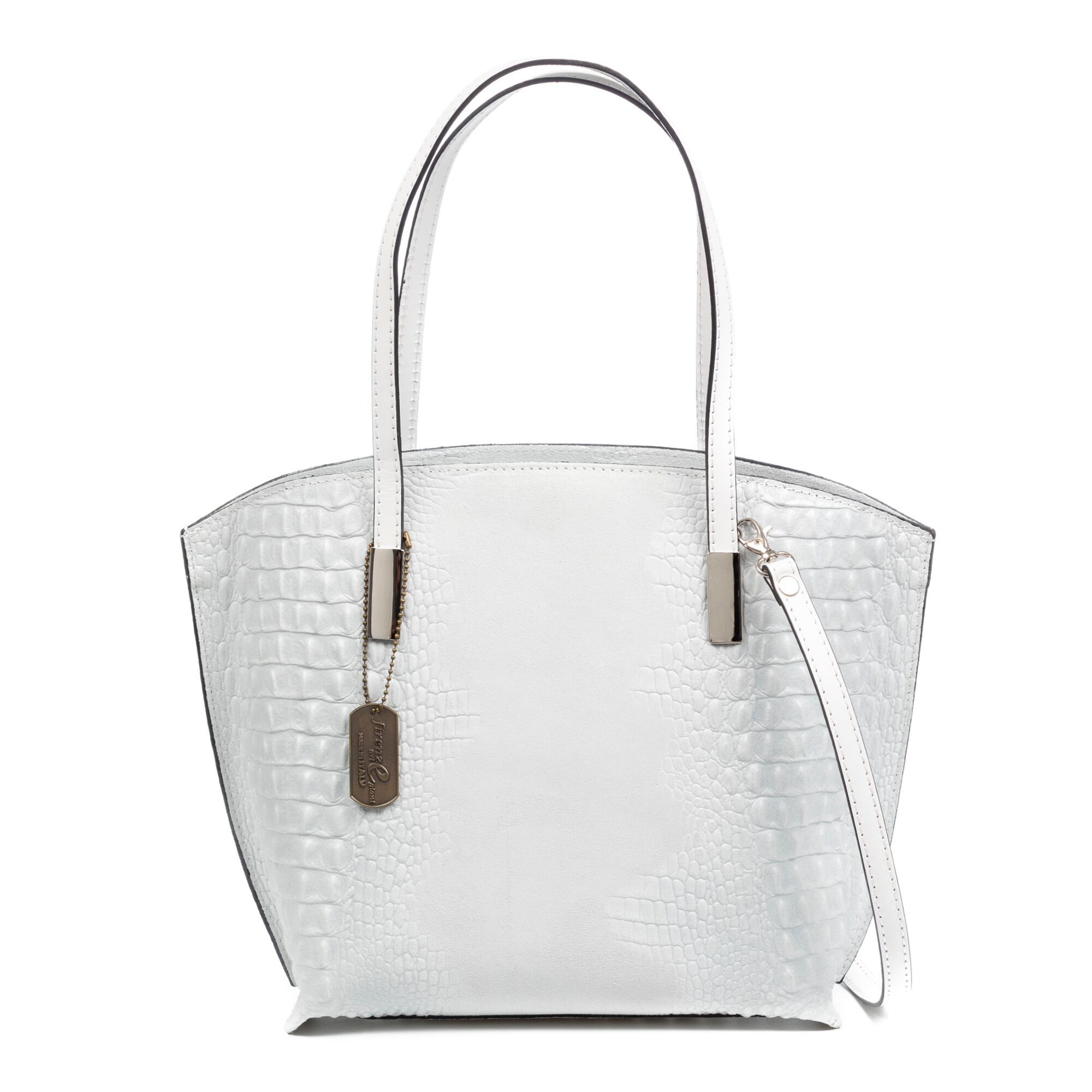 IT MICHAA [イミシャ] Stitched Faux Leather Shoulder Bag Buy wholesale Fabrizia Women's Shoulder Bag. Genuine Suede