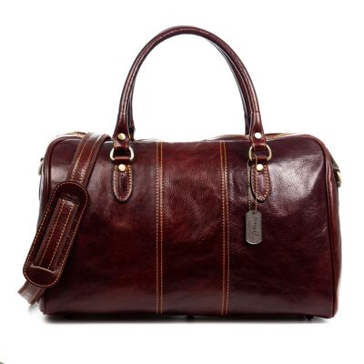 Sac de voyage Arquata. Cuir Napa véritable.
