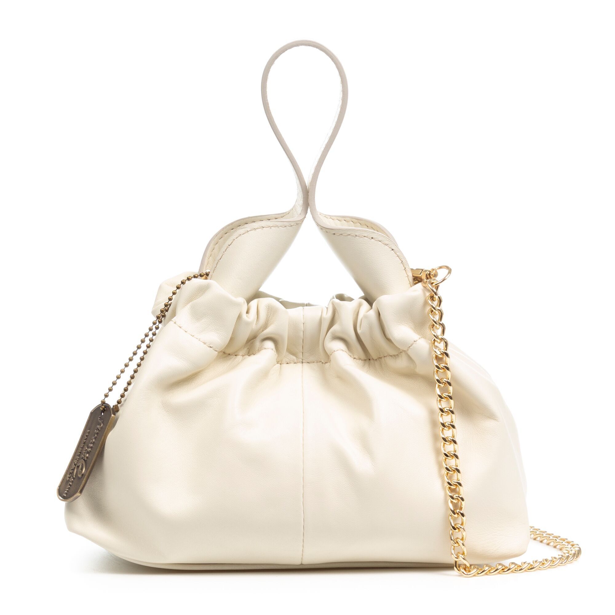 Arluno Damenhandtasche. Echtes Ziegenleder.