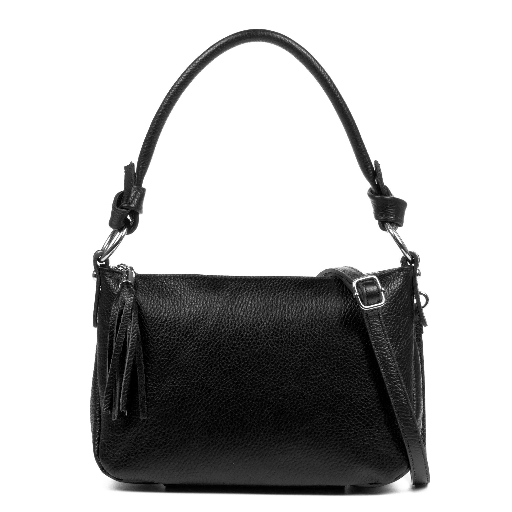 Borsa a tracolla e borsa da donna Aliano. Vera pelle Dollaro.