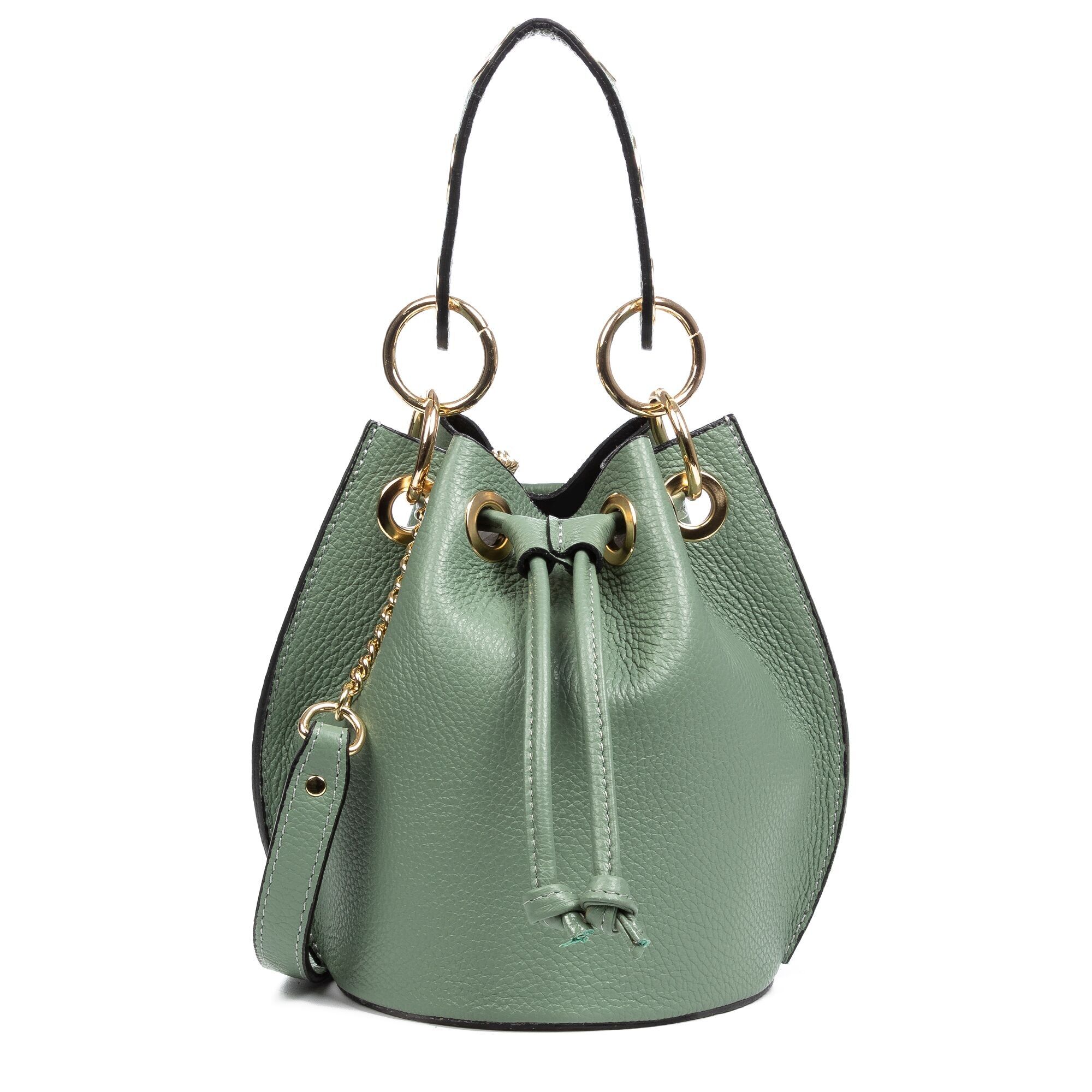 Sac à main Spring pour femme en cuir véritable Dollaro