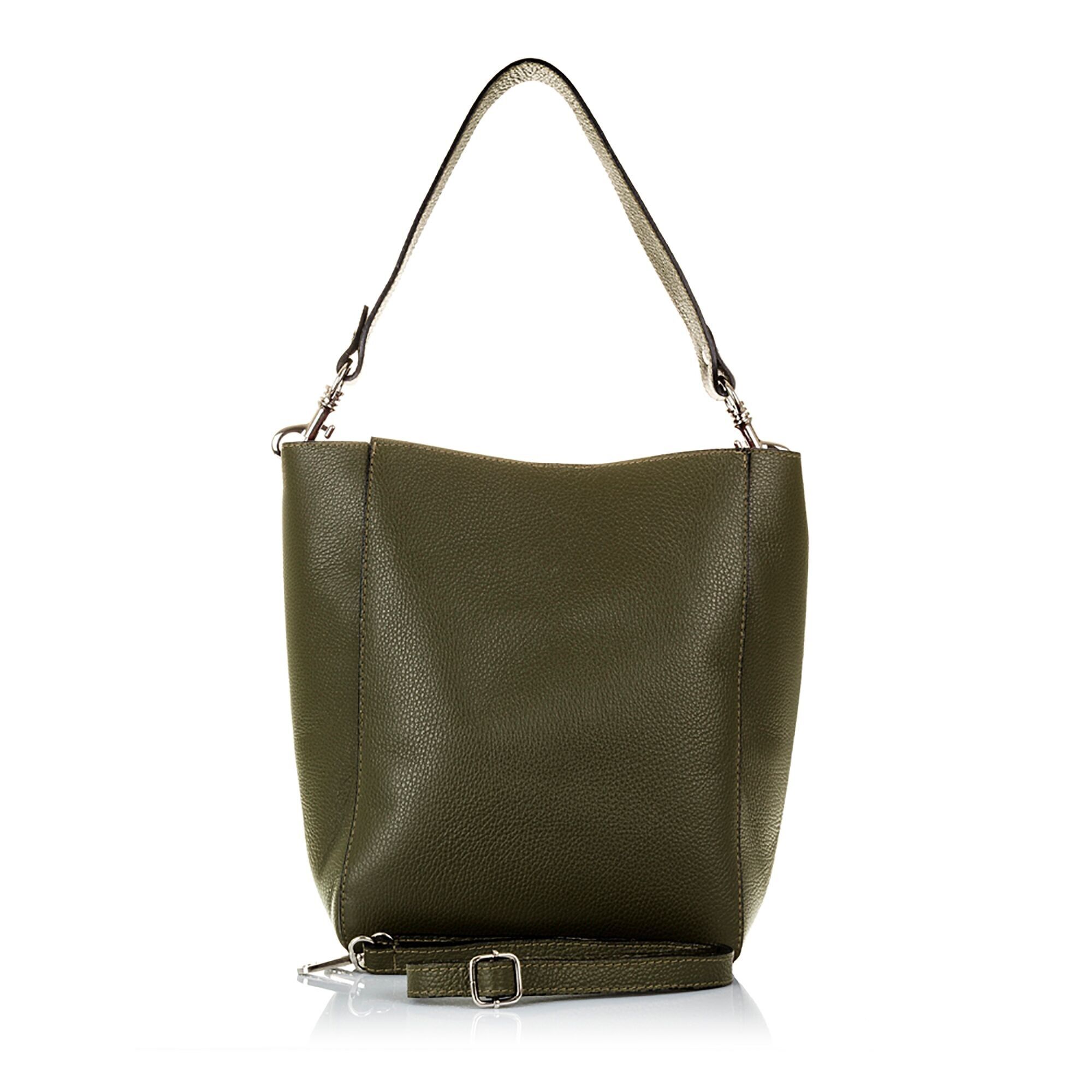 Sac à bandoulière Elettra pour femme.Dollaro Cuir Véritable