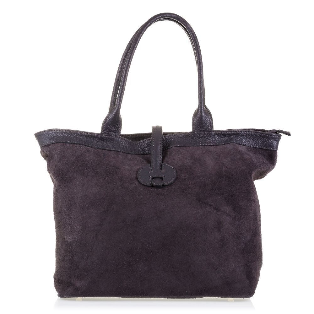 Sac à bandoulière Gazzo pour femme.Cuir suédé véritable