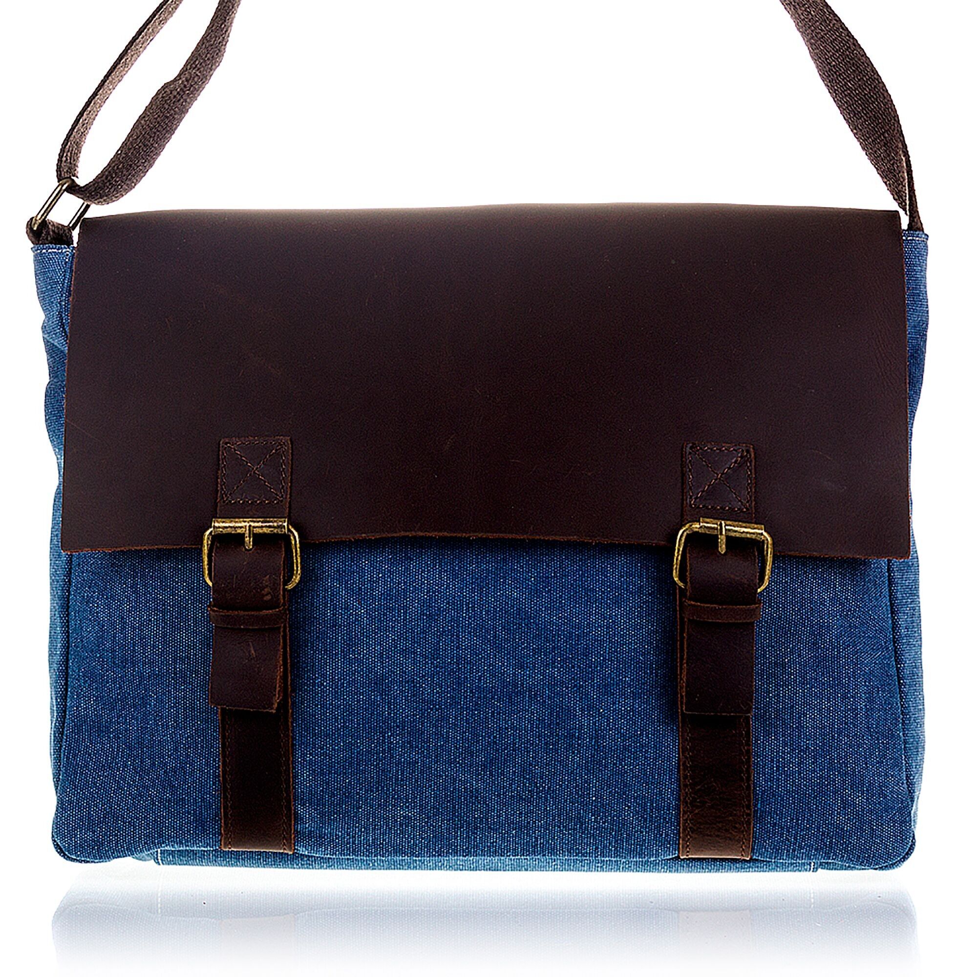 Sac cartable pour femme Pescasseroli.Toile de qualité supérieure.