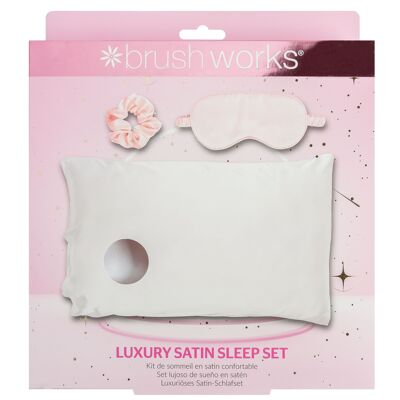 Set da notte in raso di lusso Brushworks