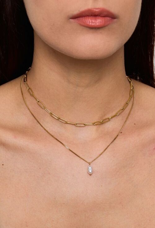 Collier en acier inoxydable 224YC04