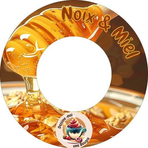 Fondant crémeux - Noix&Miel : Noix/Miel/Vanille