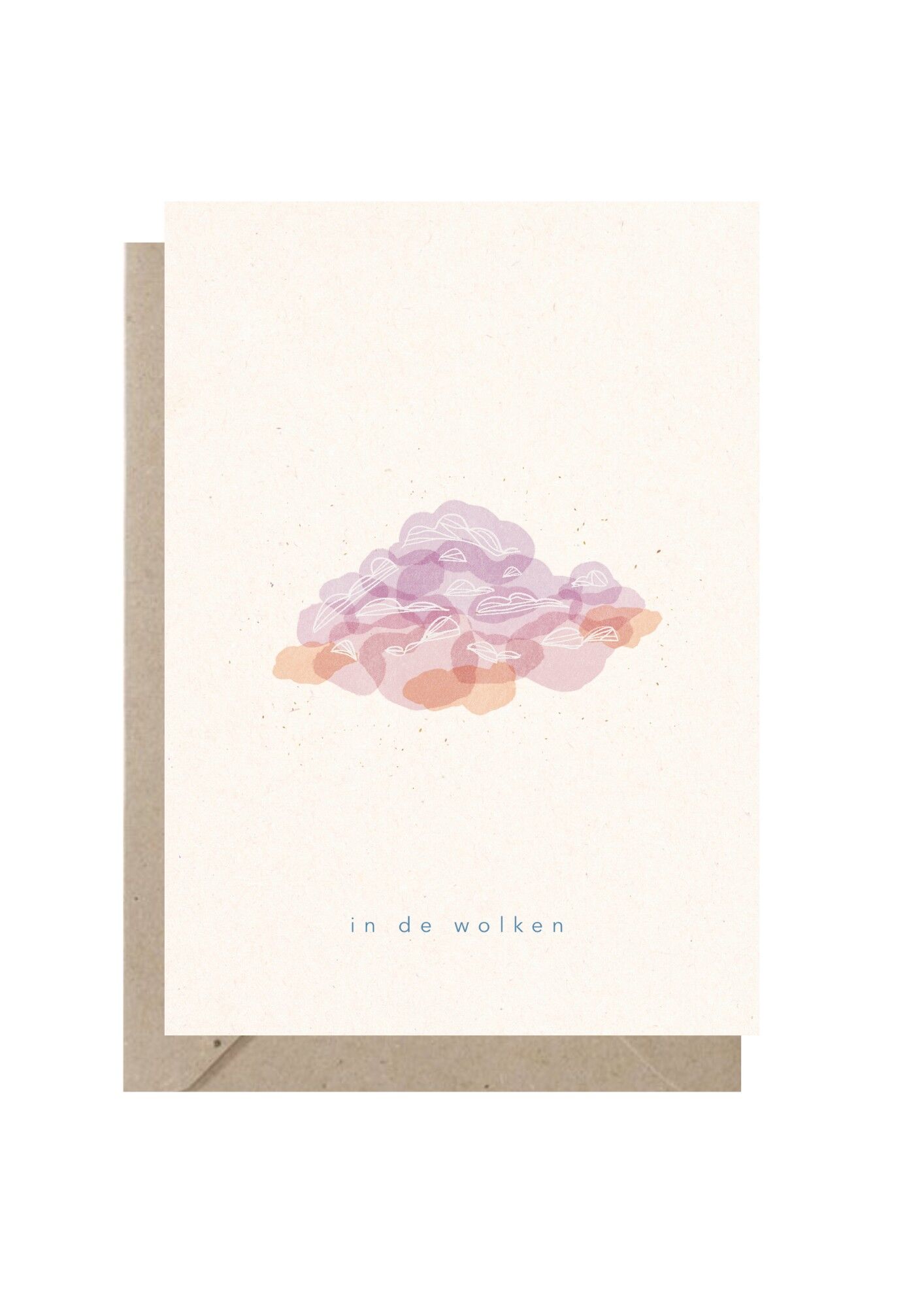 Carte de voeux | Dans les nuages