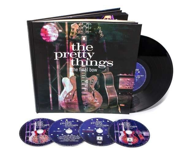 The Pretty Things LP Vinyl Record Box Set - The Final Bow (10 pollici +2 CD + DVDx2 + 52P libro rilegato)