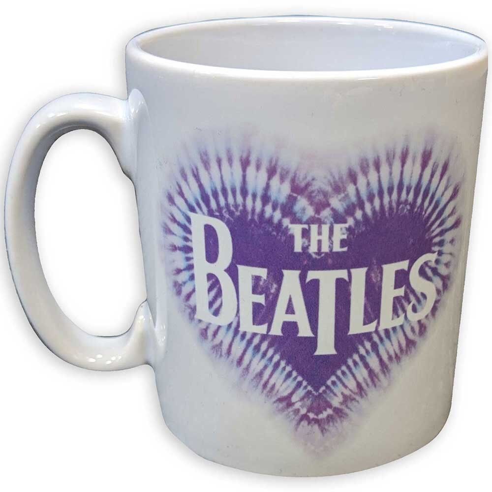 The Beatles Unboxed Mugs Std - Heart & Drop T Logo