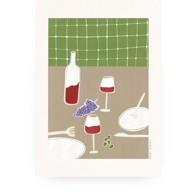 Póster | feliz comiendo