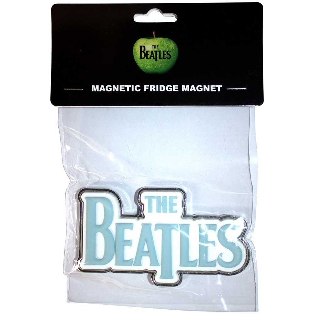 The Beatles Magnets - Fridge Magnets - Sky Blue Drop T Logo