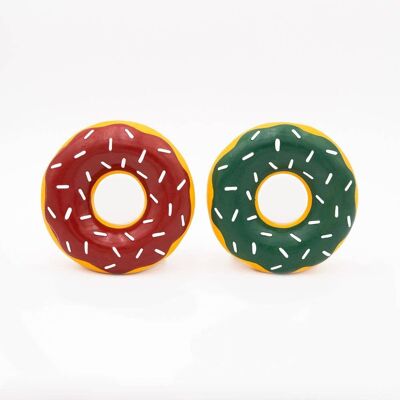 Donutz en latex des Fêtes ZippyPaws (paquet de 2)