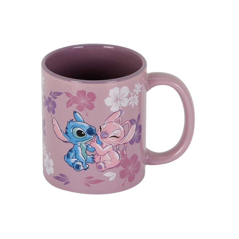 Disney Lilo und Stitch Stitch & Angel-Tasse, Lila