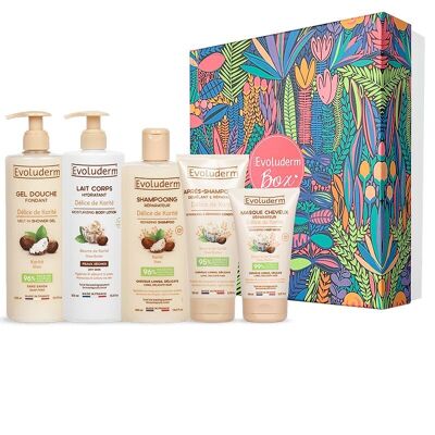 Shea Delight Body and Hair Gift Box - Gift Idea - Christmas Gift Box - Birthday - Mother's Day