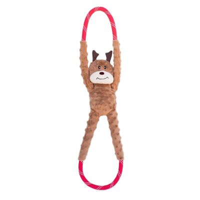 ZippyPaws Holiday RopeTugz® - Renna
