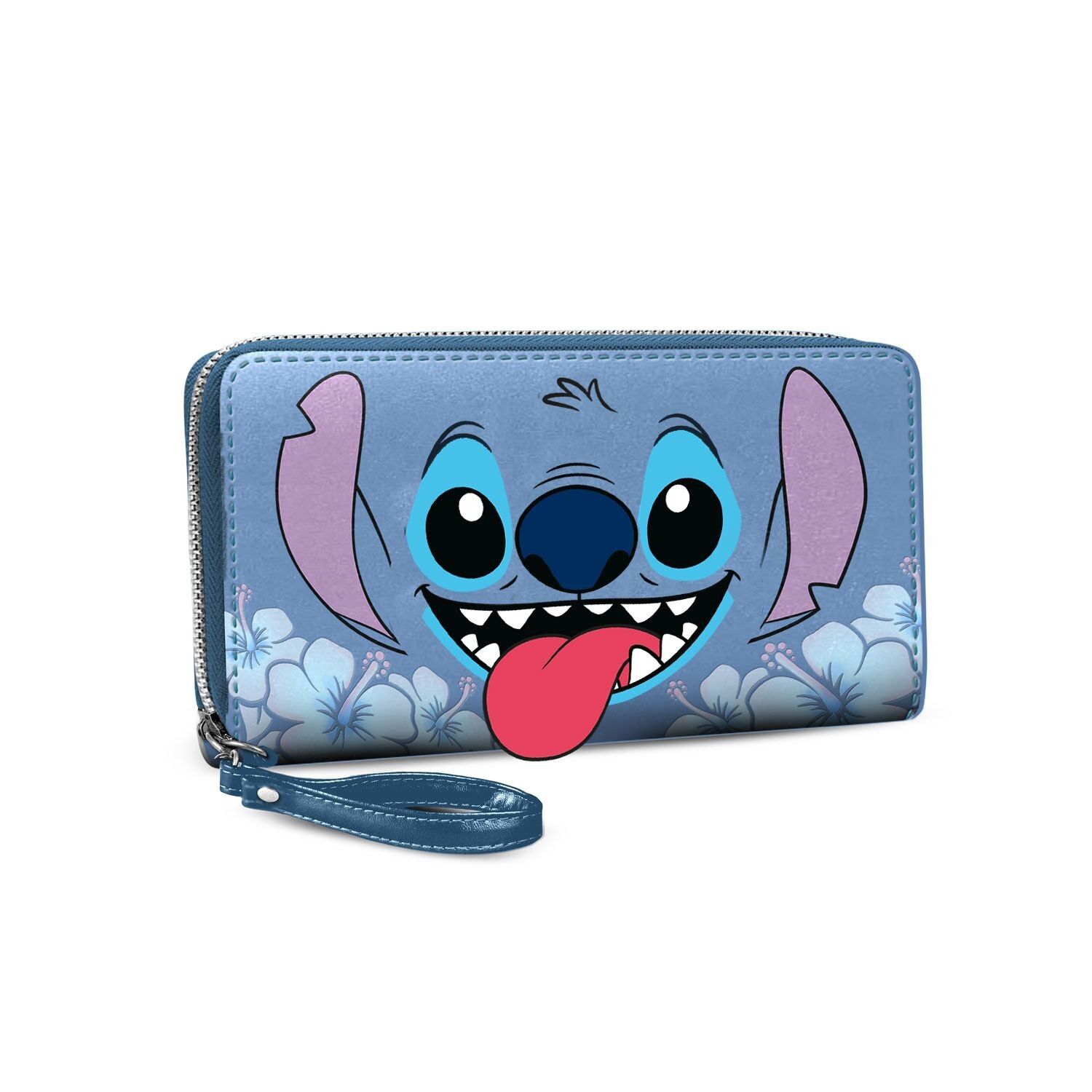 Disney Lilo und Stitch Tongue-Essential Wallet, Blau