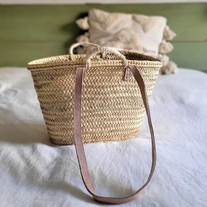 Cesto della spesa con manici lunghi e corti, trasparente