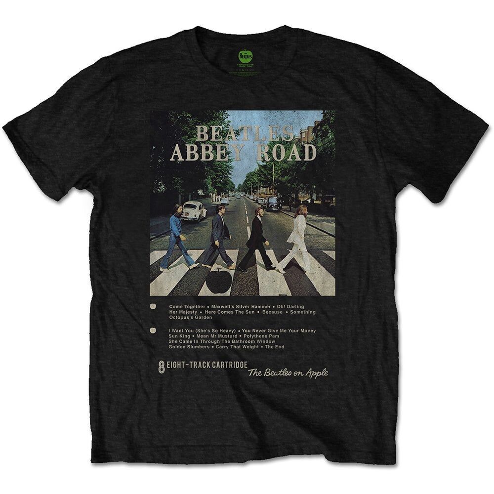 T-shirt des Beatles - Abbey Road 8 pistes
