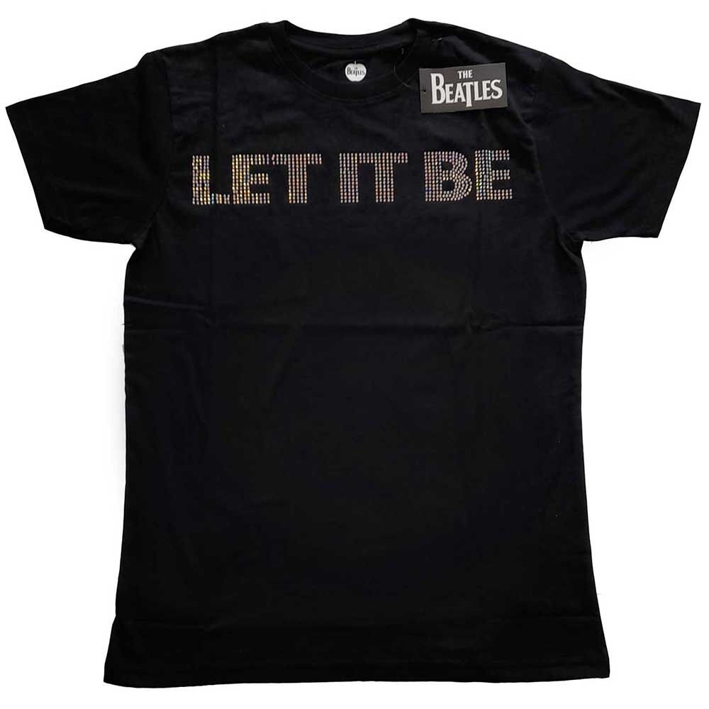 Maglietta dei Beatles - Let It Be Diamante