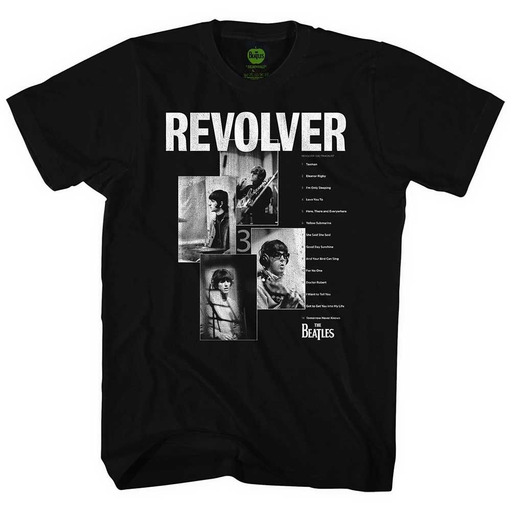 The Beatles T Shirt - Revolver Tracklist