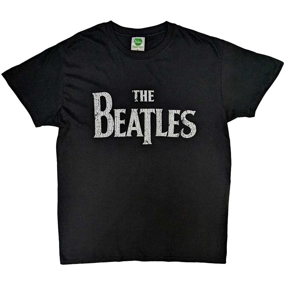 Maglietta dei Beatles - Logo Vtge Drop T