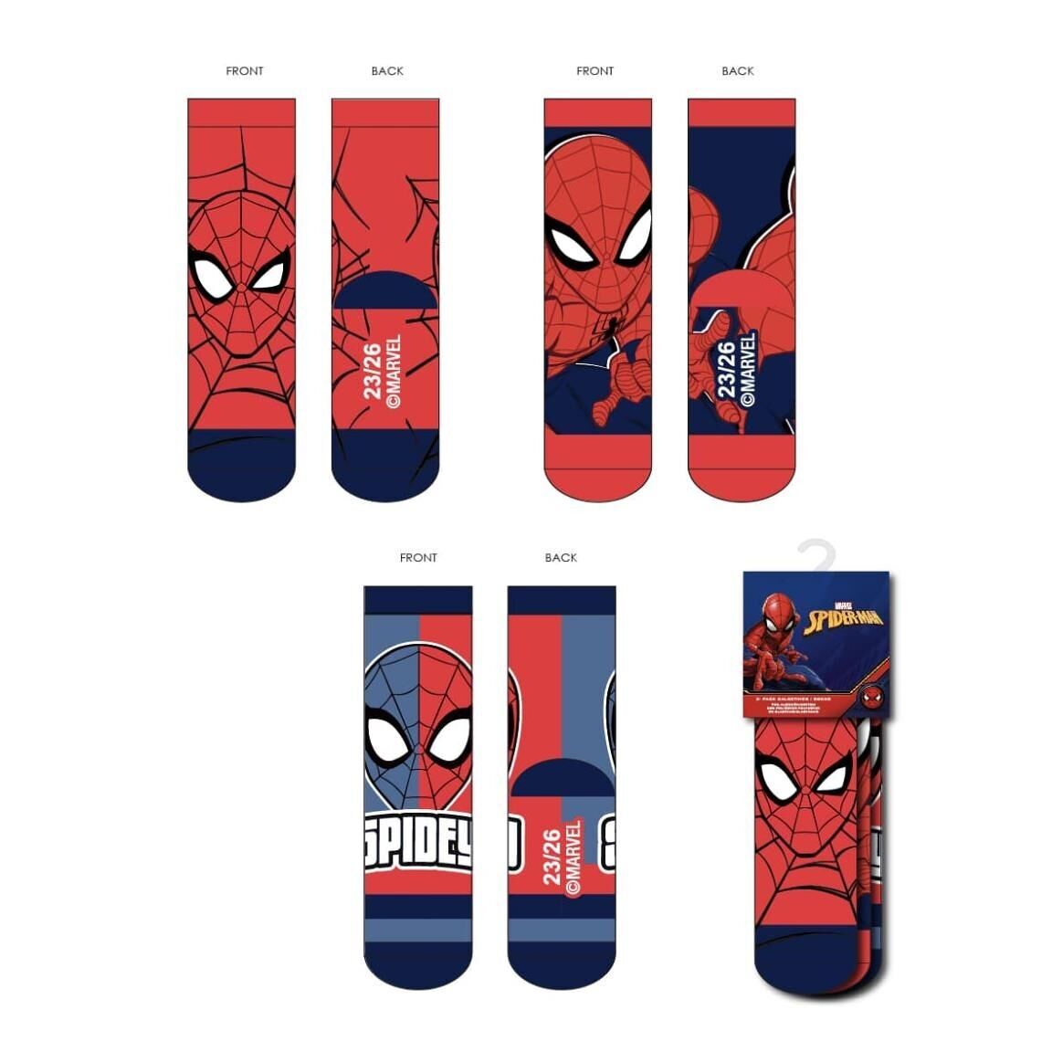 PACK SPIDERMAN-SOCKEN 3 STÜCK - 2900002487