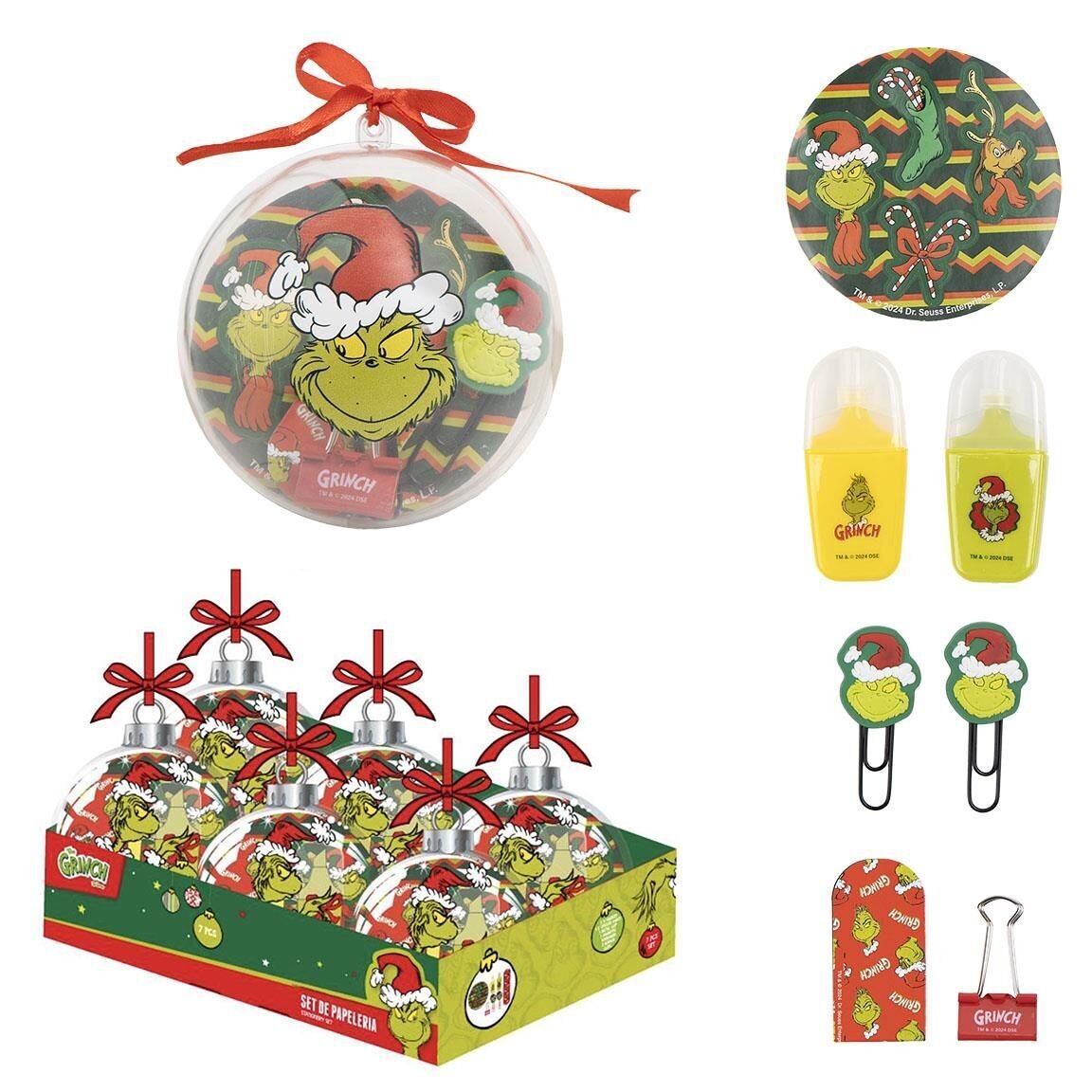 SET DI CANCELLERIA NATALIZIA GRINCH - 2700001526