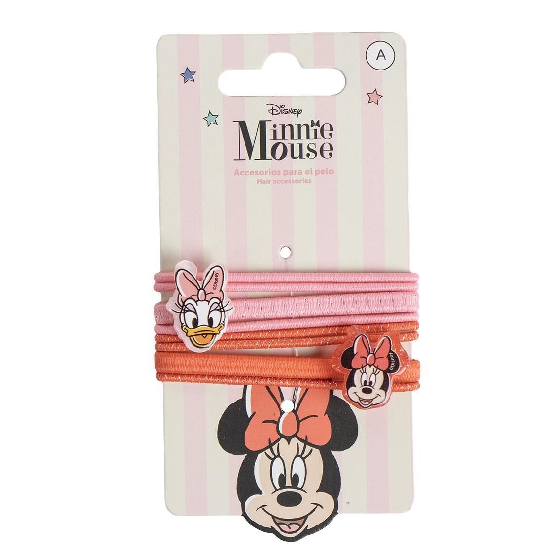 ACCESSOIRES ÉLASTIQUES POUR CHEVEUX 8 PIÈCES MINNIE - 2500003059