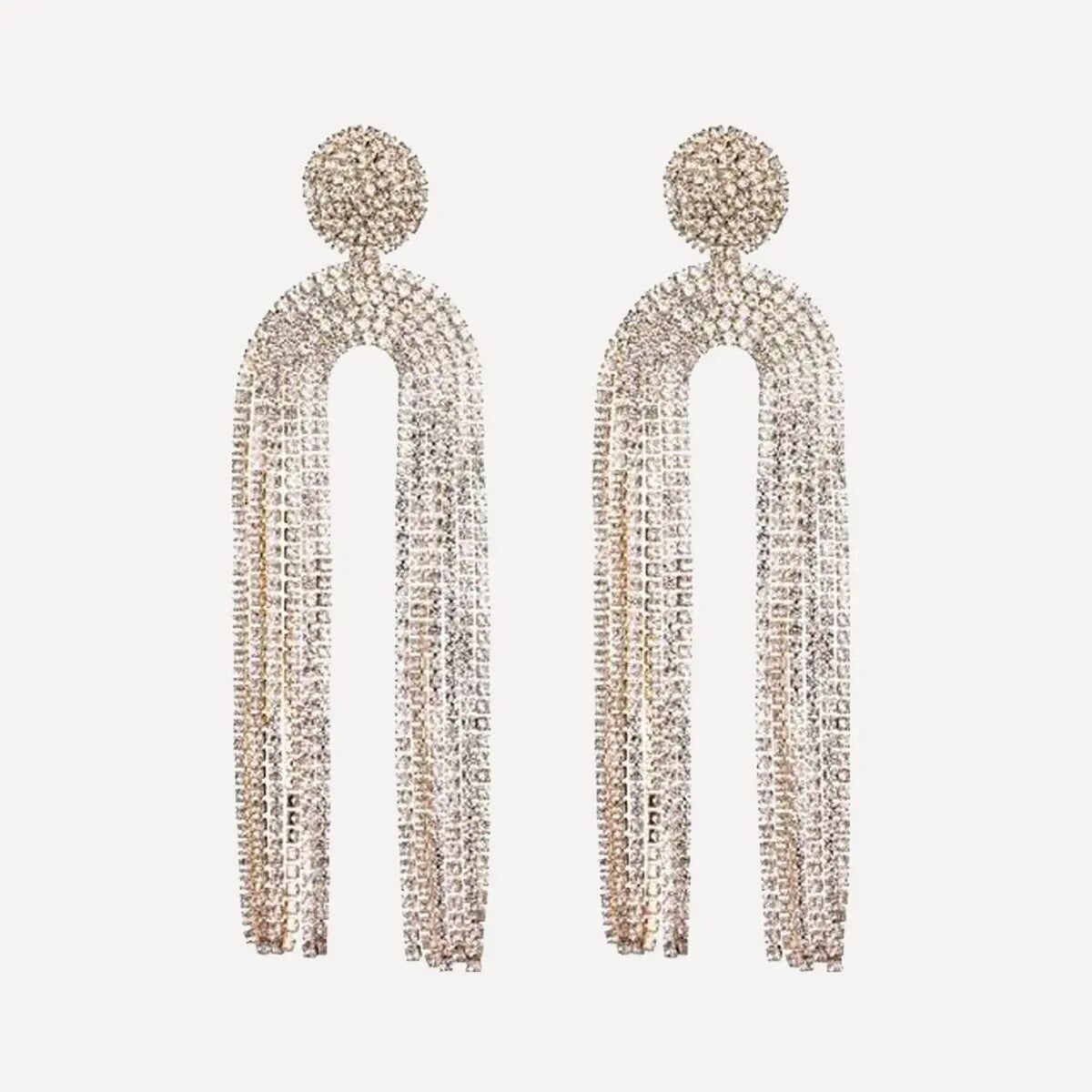 Orecchini River - Strass