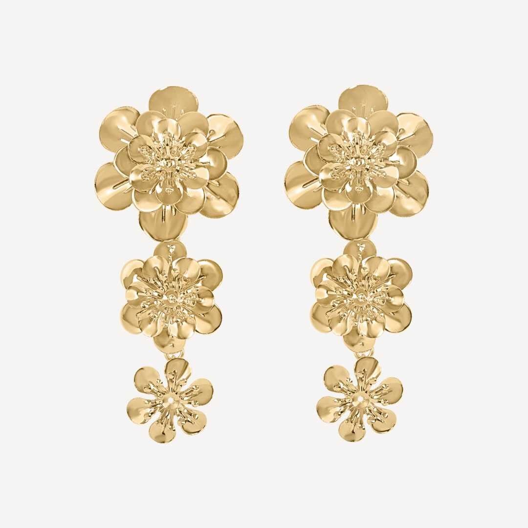 Orecchini Andrea Flower - Oro