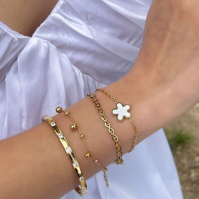 Bracciale in acciaio inossidabile 324AQ33