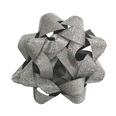 Fiocco regalo - Choux Paillettes Argento