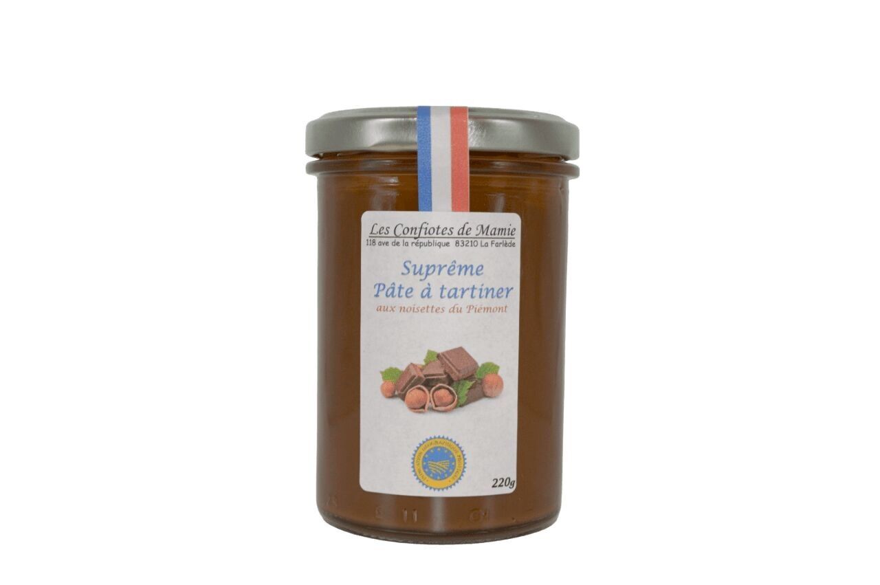 CREMA SPALMABILE SUPREME ALLA NOCCIOLA PIEMONTESE
