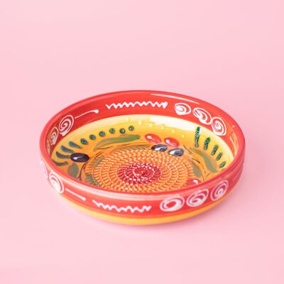 Rallador Plato de Cerámica GRANDE+CUCHARA GRATIS / Provenzal