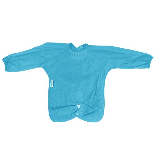 Towel long sleeved High Chair Hugger, aqua