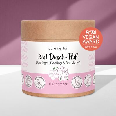 Fluff doccia 3in1 'mare di fiori'
