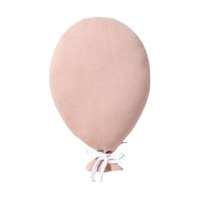 Coussin ballon rose