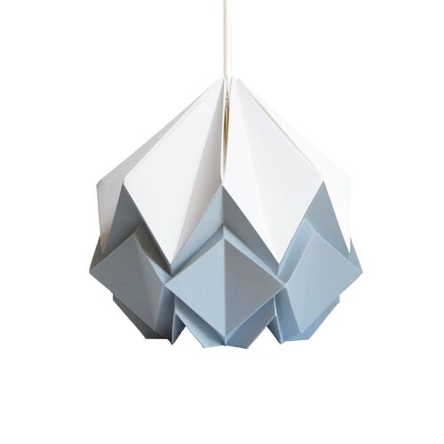 Suspension Origami Bicolore - S - Silver