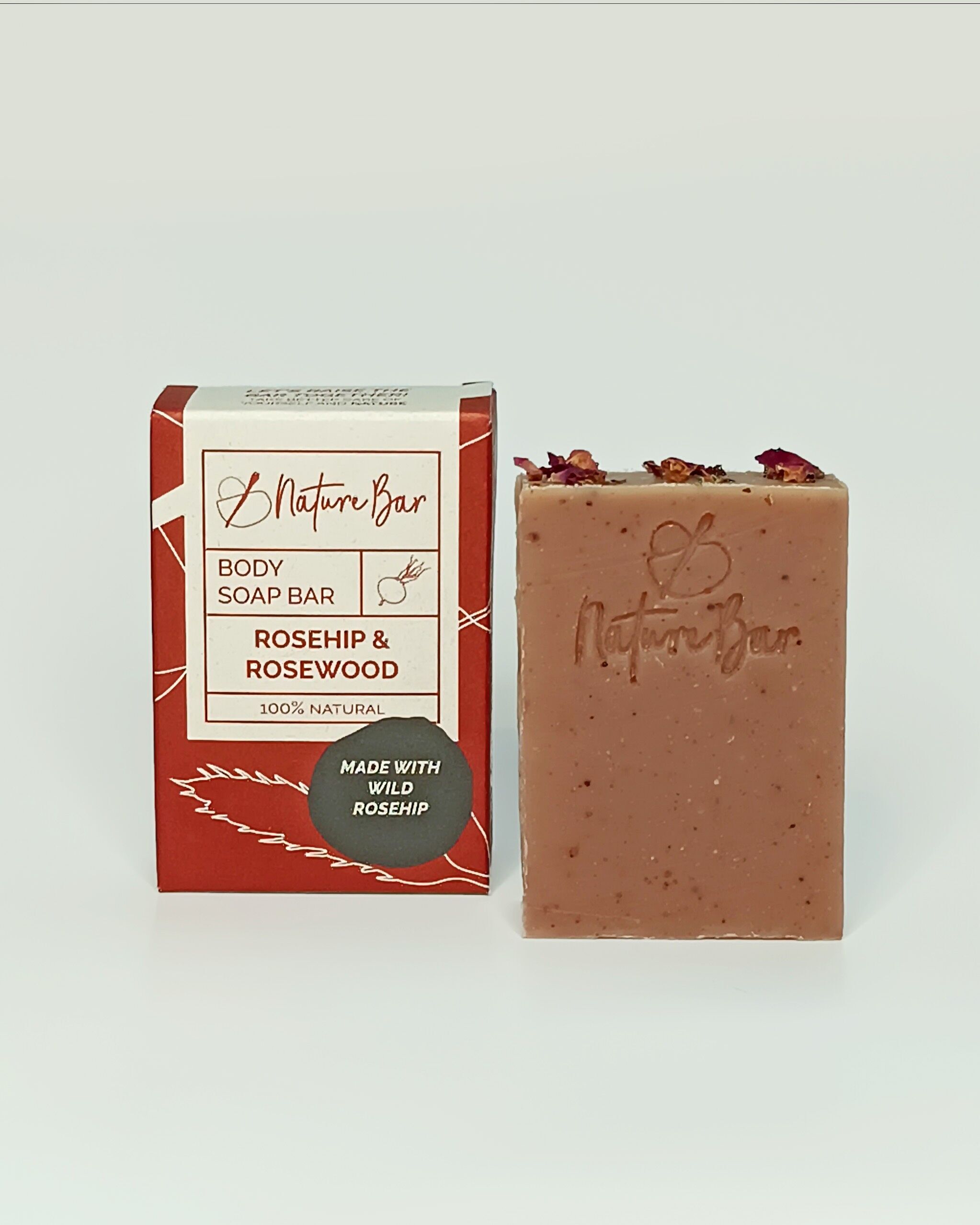 LIMITIERTE EDITION: Hagebutten- und Rosenholzseife