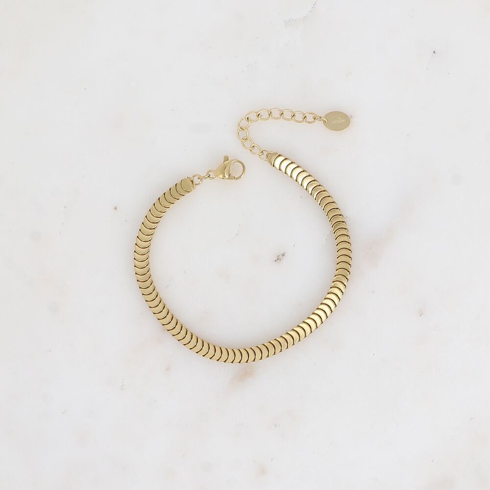 Bracciale - maglia effetto tartaruga