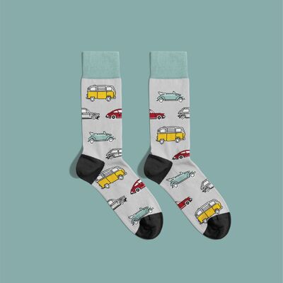 Retro Cars Socks | automotive socks | german cars socks | Banana Socks