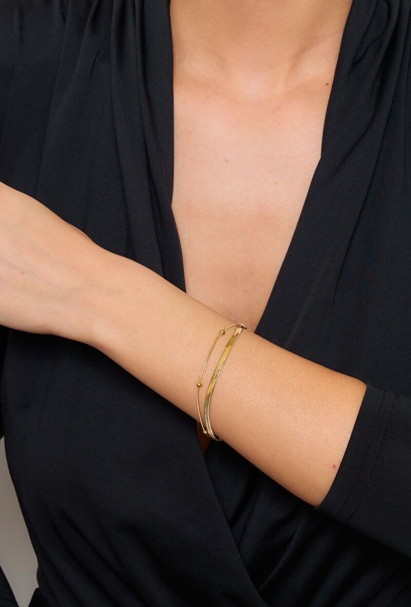 Bracciale in acciaio inossidabile 324AQ08