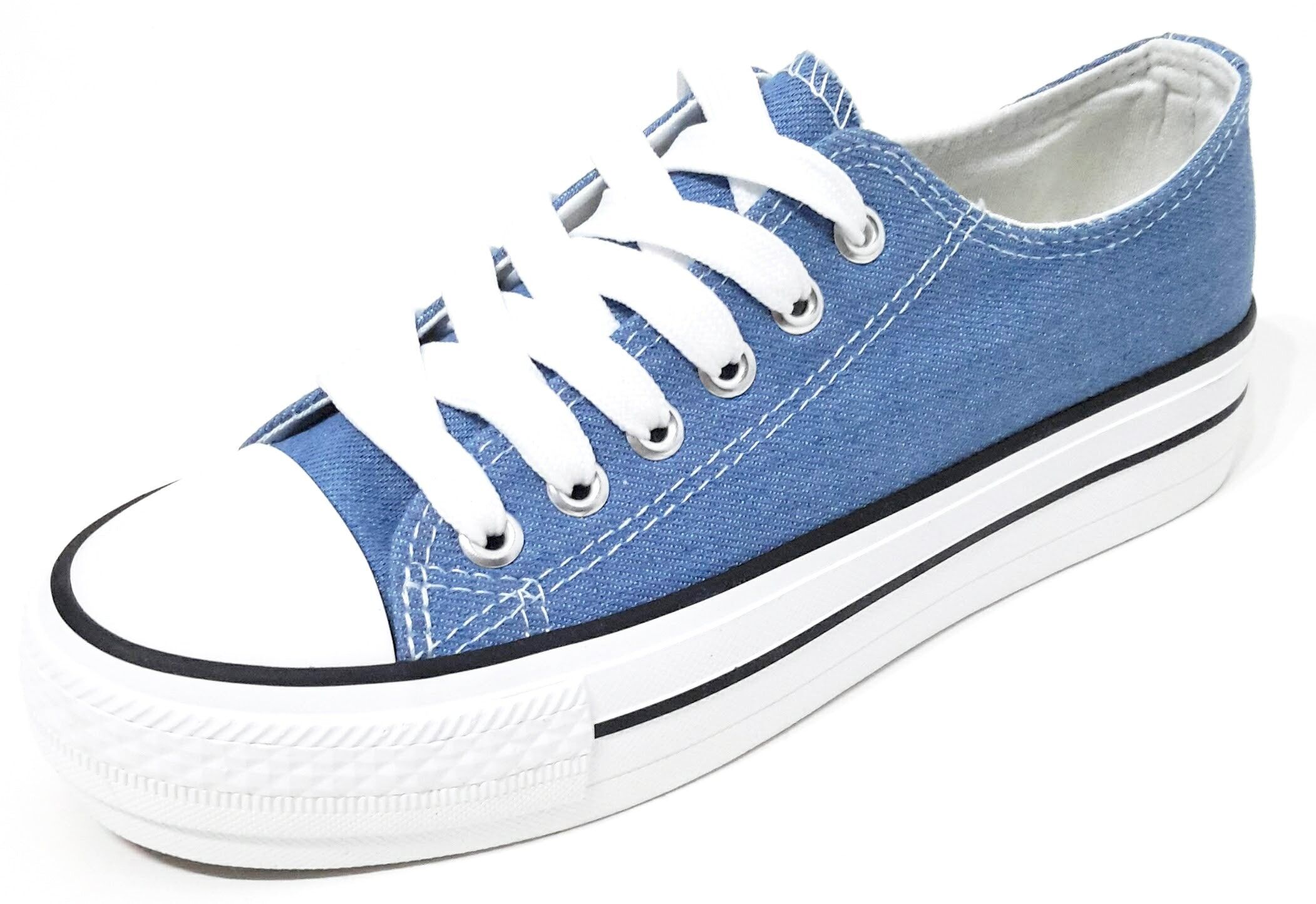 Sneakers basse · Platform in denim (T.36 · T.38 · T.39)