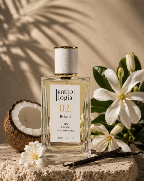 Home and textile fragrance - plant composition - 02.Heiani