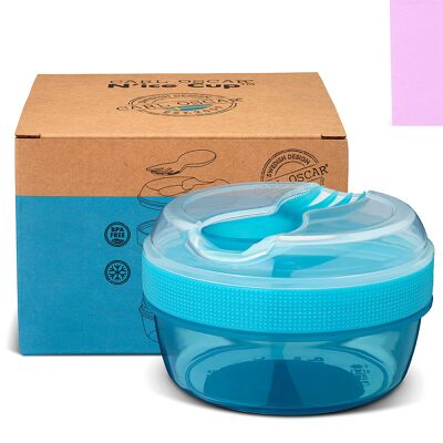 N'ice Cup, caja de aperitivos con disco refrigerante - Turquesa (15 uds)
