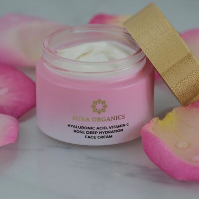 Hyaluronic Acid & Rose Face Cream