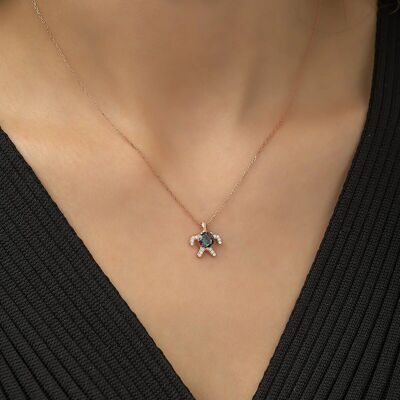 COLLIER TORTUE OCÉAN