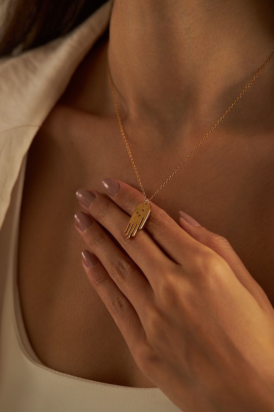 DESTINY NECKLACE GOLD VERMEIL