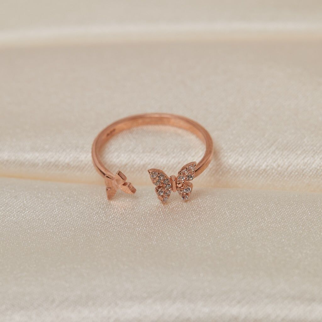 ANELLO PICCOLE FARFALLE